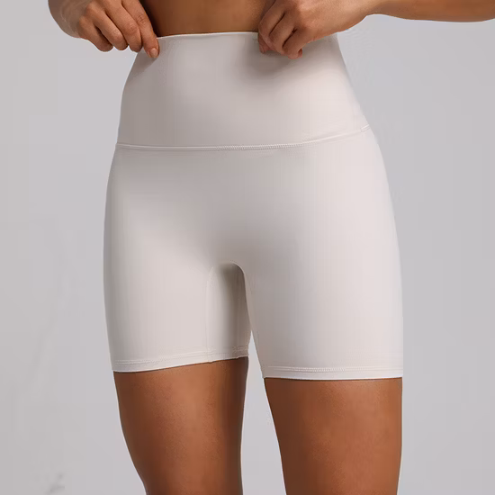 Solid Color Hip-Lifting Sweat Absorbent Running Women Sport Yoga Short Pants