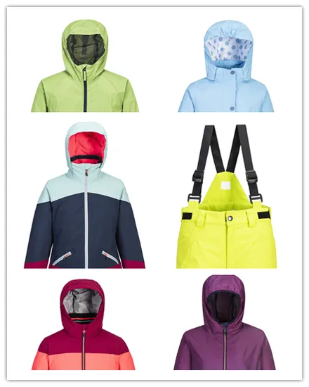 Kid&prime;s Padding with Hooded Jacket, Outdoor Jacket Waterproof Jacket Children Winter Jacket